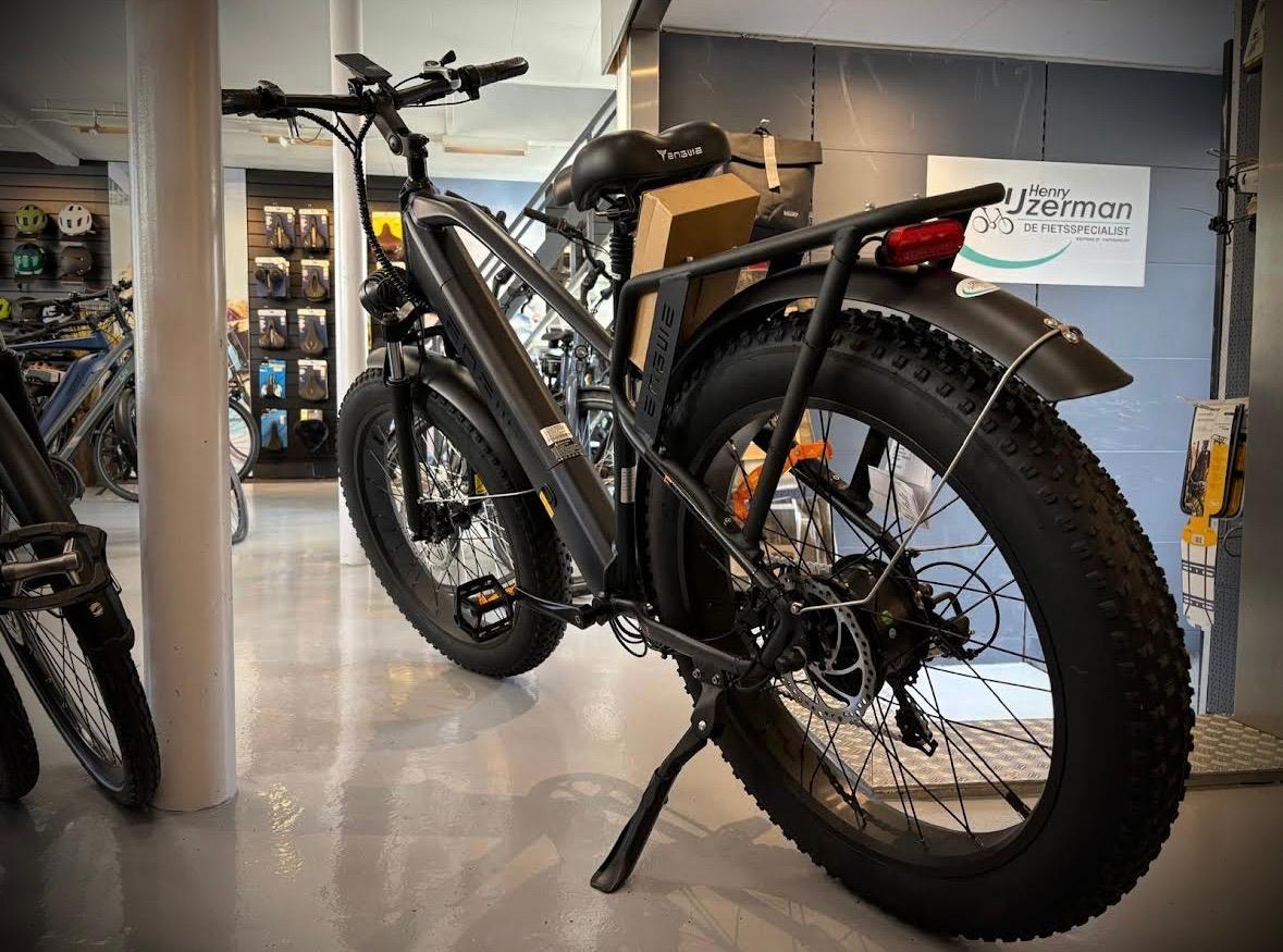 E-bike / elektrische fiets in de showroom van IJzerman Assist